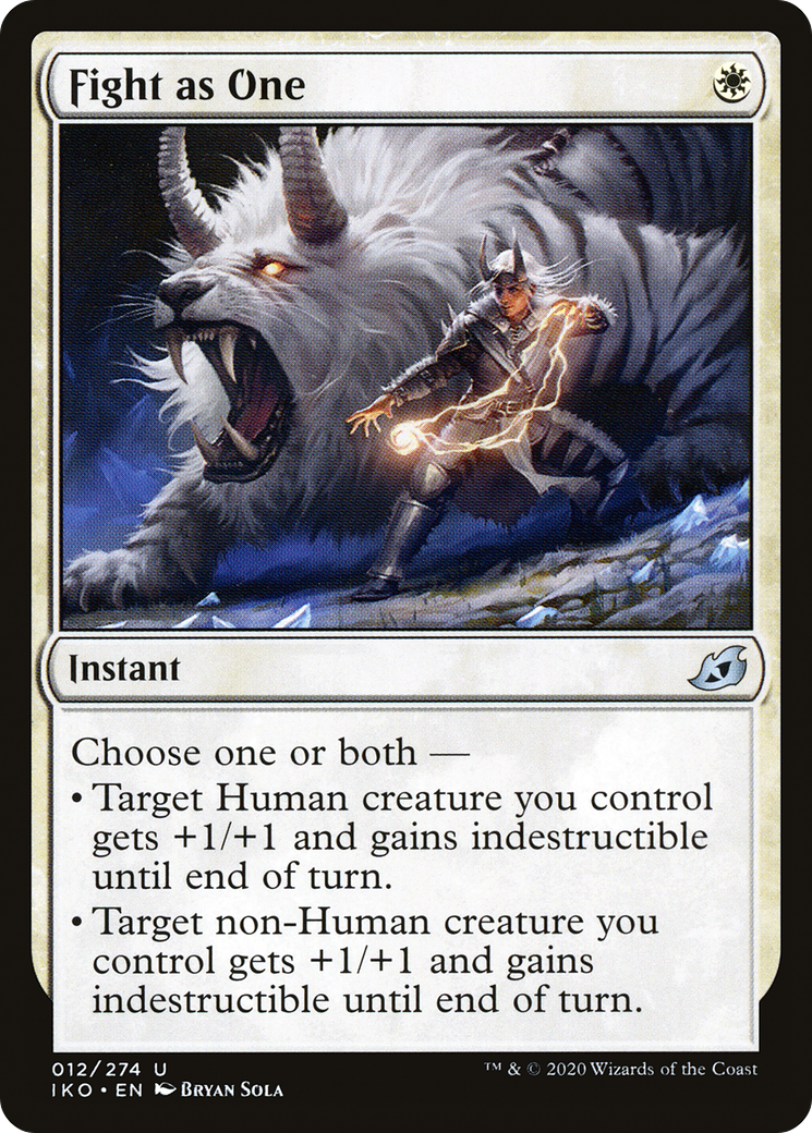 Fight as One (IKO-012)  - Ikoria: Lair of Behemoths