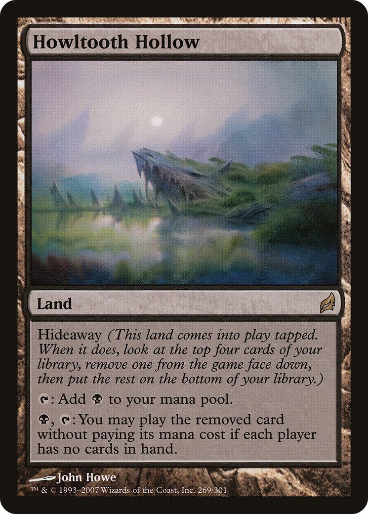 Howltooth Hollow (LRW-269)  Foil - Lorwyn