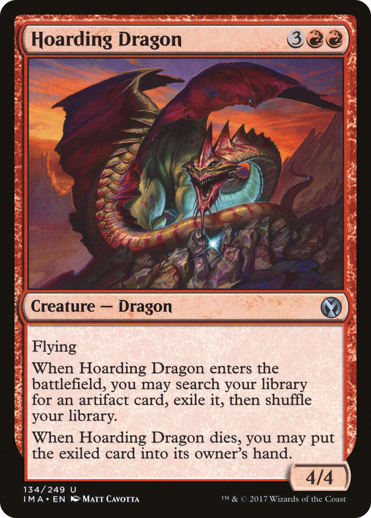 Hoarding Dragon (IMA-134)  - Iconic Masters