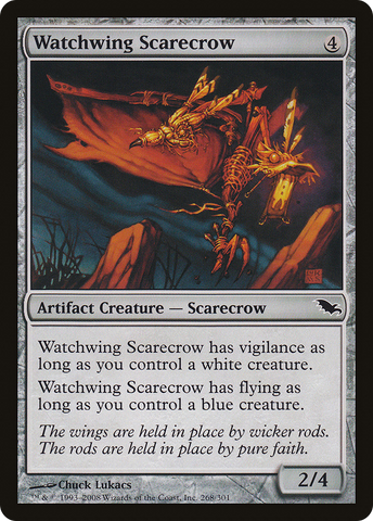 Watchwing Scarecrow (SHM-268)  Foil - Shadowmoor