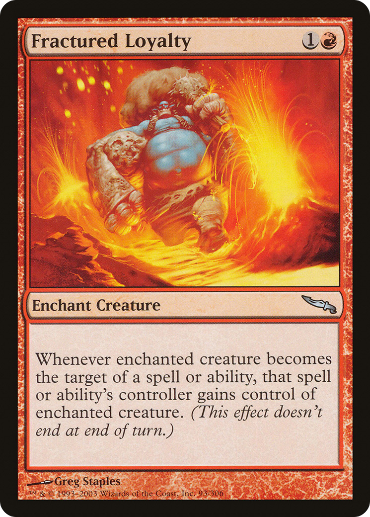 Fractured Loyalty (MRD-093)  Foil - Mirrodin