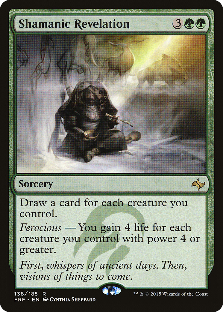 Shamanic Revelation (FRF-138)  - Fate Reforged