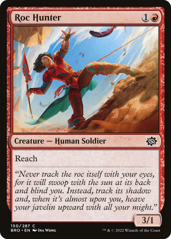 Roc Hunter (BRO-150)  Foil - The Brothers' War