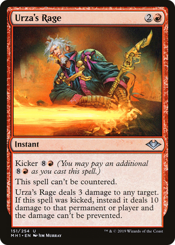 Urza's Rage (MH1-151)  - Modern Horizons