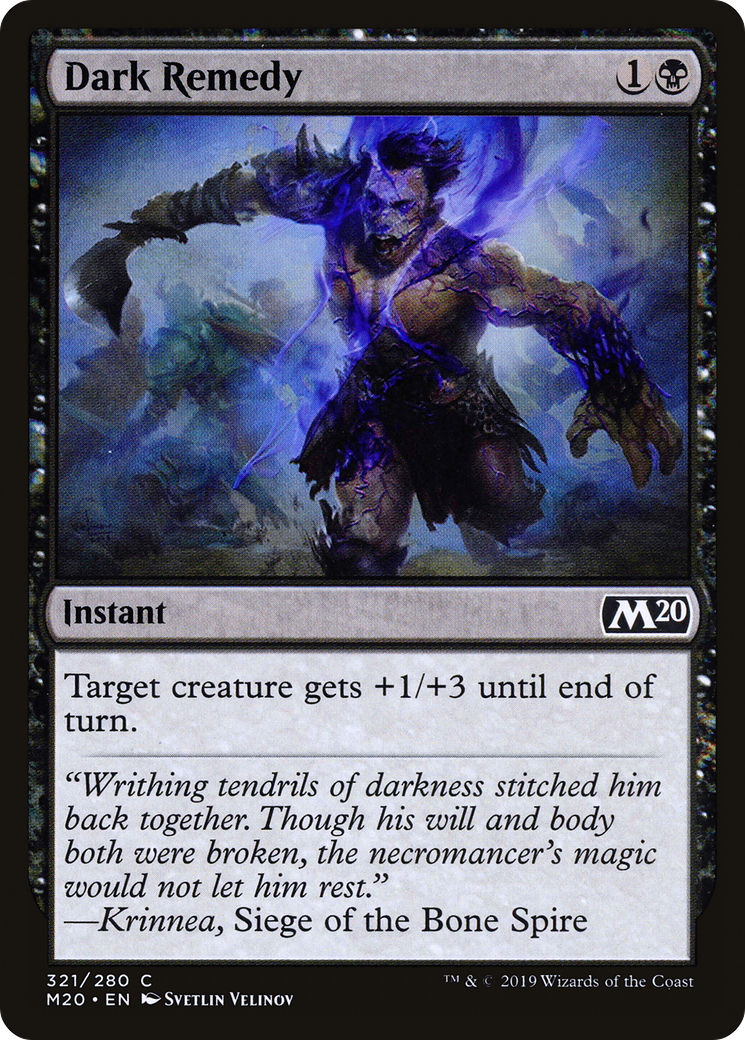 Dark Remedy (M20-321)  - Core Set 2020