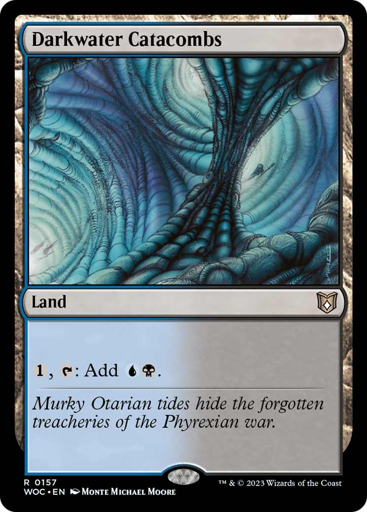 Darkwater Catacombs (WOC-157)  - Wilds of Eldraine Commander