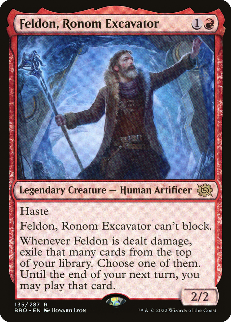 Feldon, Ronom Excavator (BRO-135)  Foil - The Brothers' War