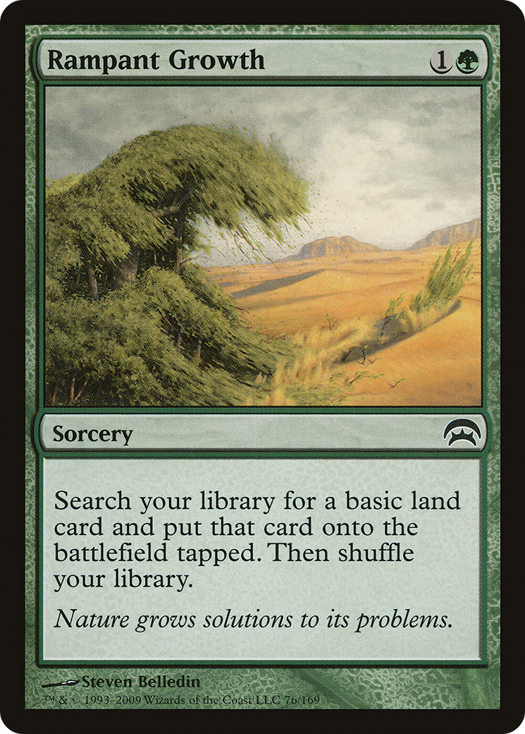 Rampant Growth (HOP-076)  - Planechase
