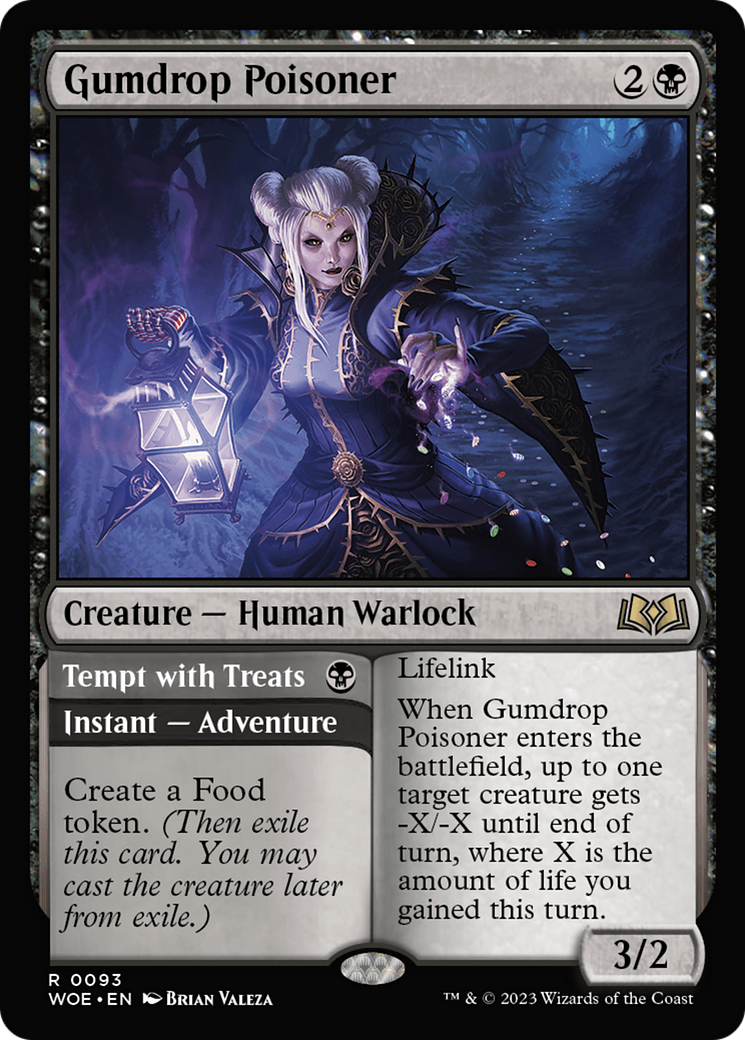 Gumdrop Poisoner (WOE-093)  Foil - Wilds of Eldraine