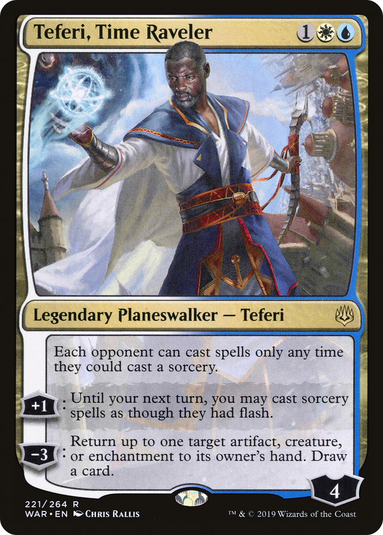 Teferi, Time Raveler (WAR-221)  - War of the Spark