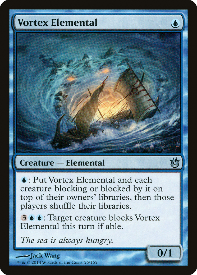 Vortex Elemental (BNG-056)  Foil - Born of the Gods