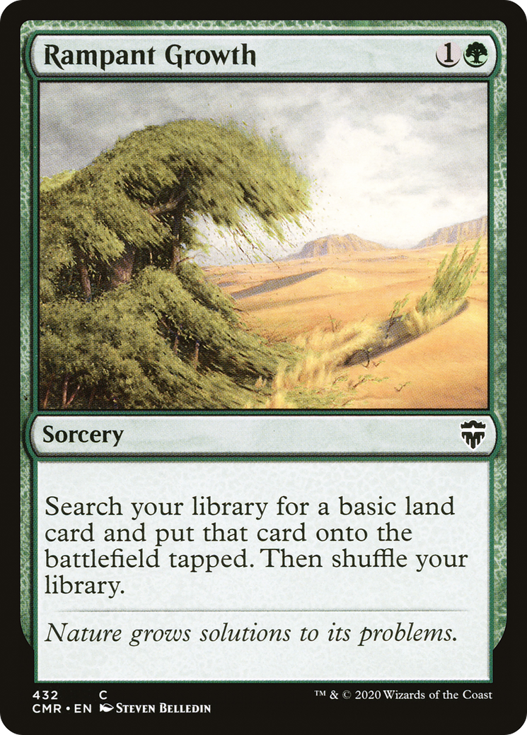 Rampant Growth (CMR-432)  - Commander Legends