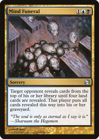 Mind Funeral (MMA-181)  - Modern Masters