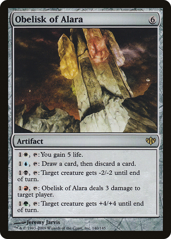 Obelisk of Alara (CON-140)  Foil - Conflux