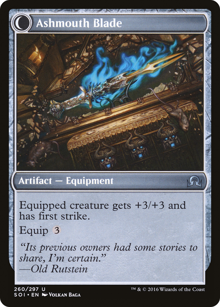 Neglected Heirloom (SOI-260)  - Shadows over Innistrad: (Double Faced Transform)