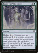 Scout the Wilderness (DMU-176)  Foil - Dominaria United