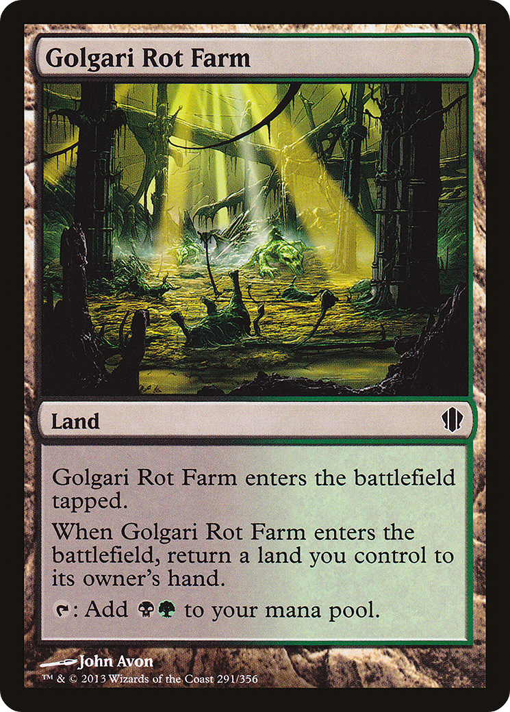 Golgari Rot Farm (C13-291)  - Commander 2013