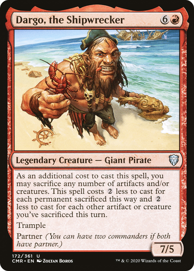 Dargo, the Shipwrecker (CMR-172)  - Commander Legends