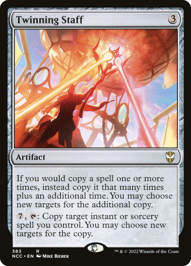 Twinning Staff (NCC-383)  - New Capenna Commander
