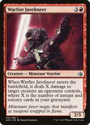 Warfire Javelineer (AKH-155)  Foil - Amonkhet