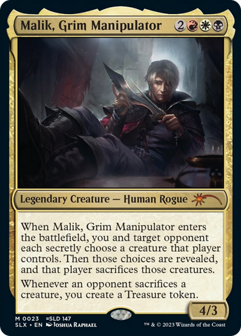 Malik, Grim Manipulator (SLX-023)  - Universes Within