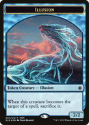 Illusion // Saproling Double-sided Token (FNM-003)  Foil - Friday Night Magic 2018
