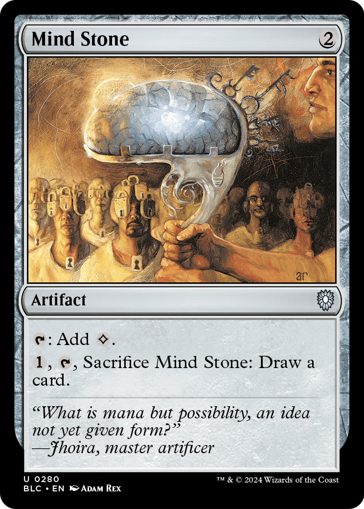 Mind Stone (BLC-280)  - Bloomburrow Commander