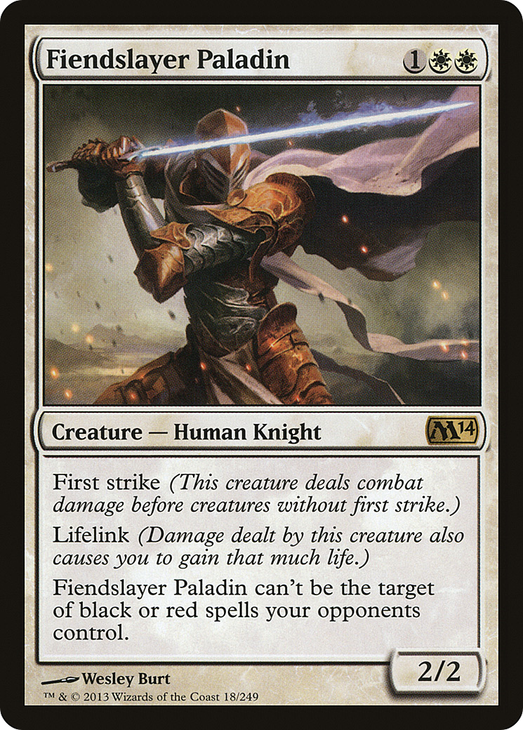 Fiendslayer Paladin (M14-018)  - Magic 2014