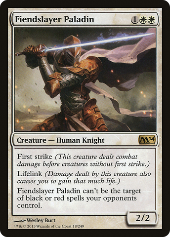 Fiendslayer Paladin (M14-018)  Foil - Magic 2014
