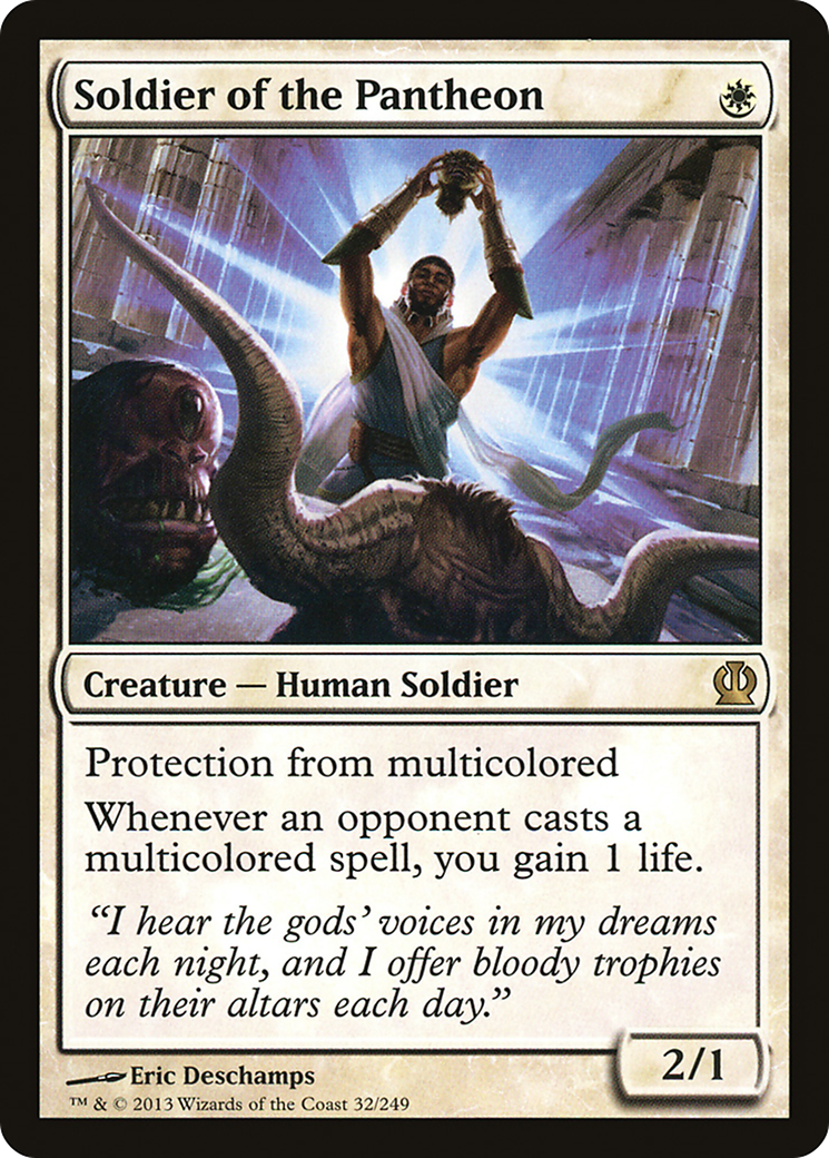 Soldier of the Pantheon (THS-032)  - Theros