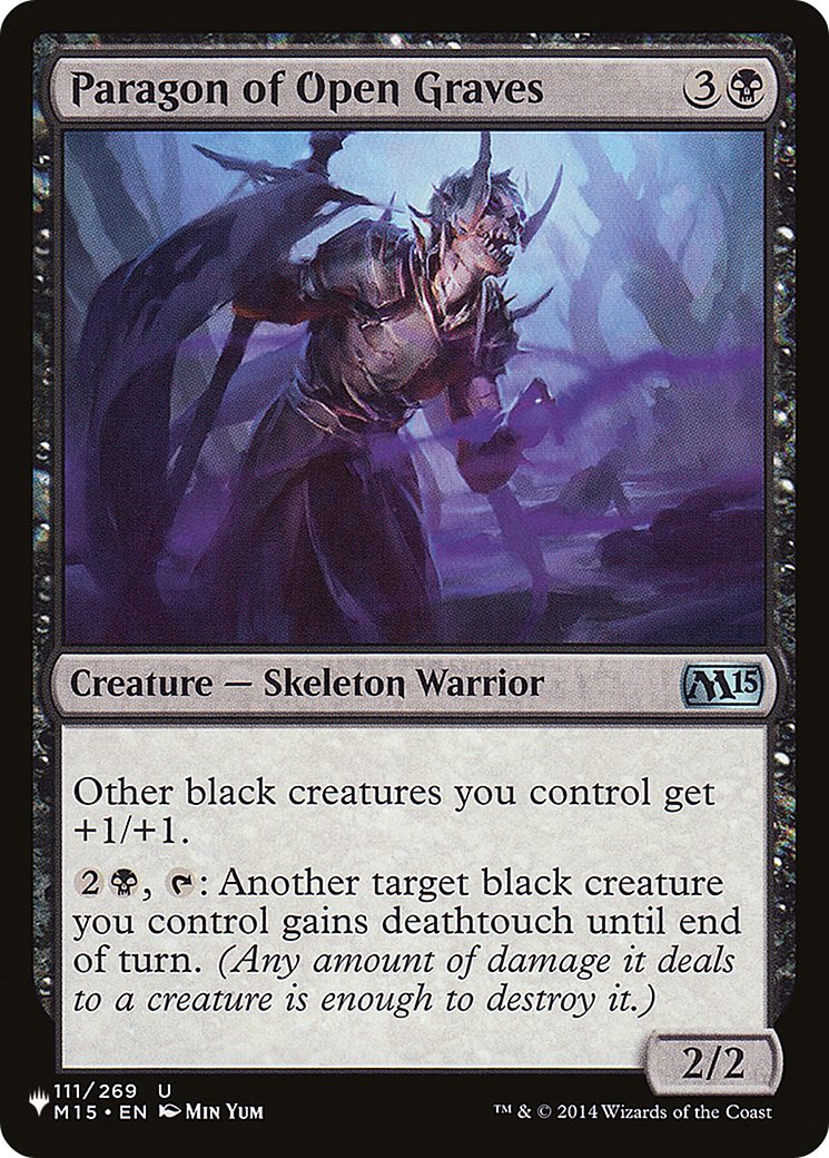 Paragon of Open Graves (LIST-M15-111)  - The List