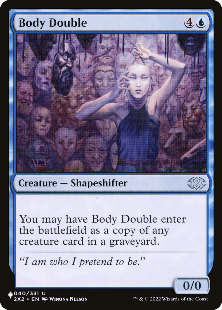 Body Double (LIST-2X2-40)  - The List