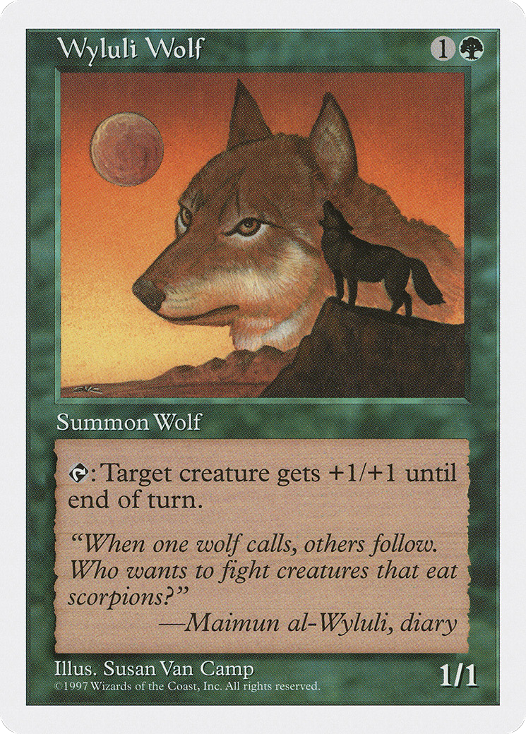 Wyluli Wolf (5ED-)  - Fifth Edition