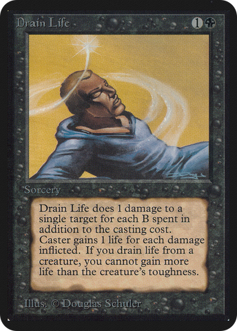 Drain Life (LEA-)  - Limited Edition Alpha