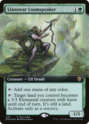 Llanowar Loamspeaker (BABP-428)  Foil - Dominaria United: (Extended Art)