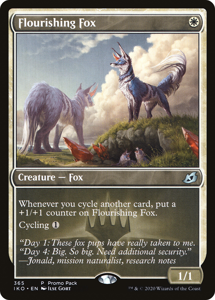 Flourishing Fox (PPIKO-365) - Ikoria: Lair of Behemoths Foil