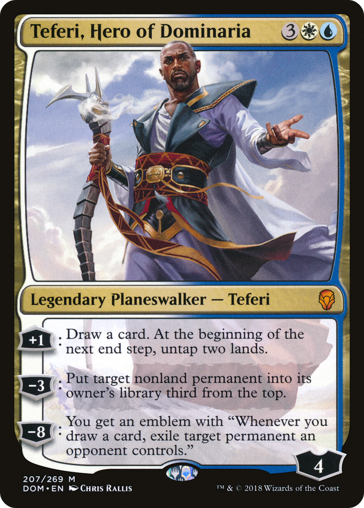 Teferi, Hero of Dominaria (DOM-207)  Foil - Dominaria