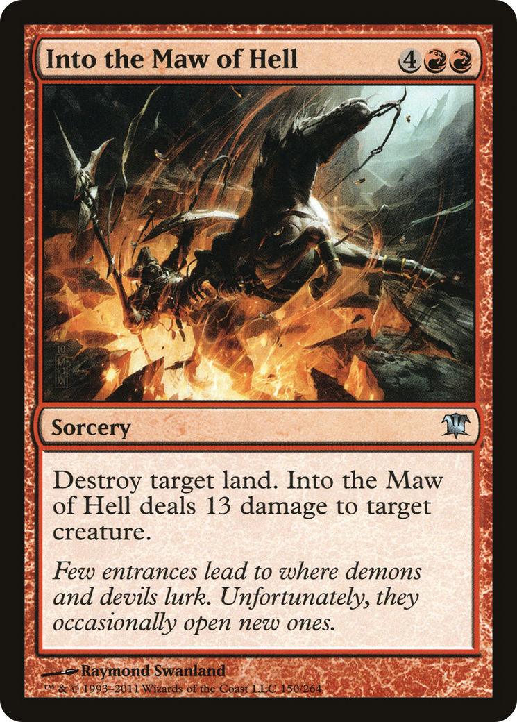 Into the Maw of Hell (ISD-150)  - Innistrad
