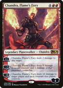Chandra, Flame's Fury (M20-294)  Foil - Core Set 2020