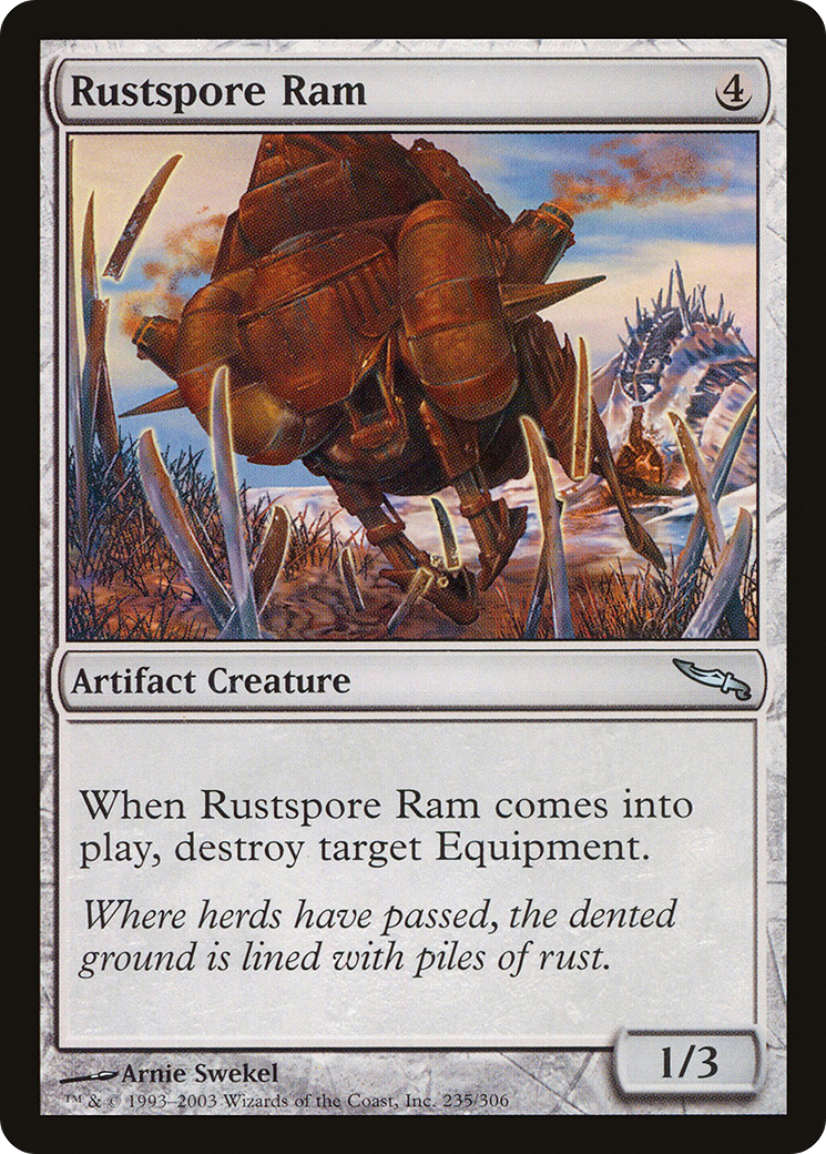 Rustspore Ram (MRD-235)  - Mirrodin