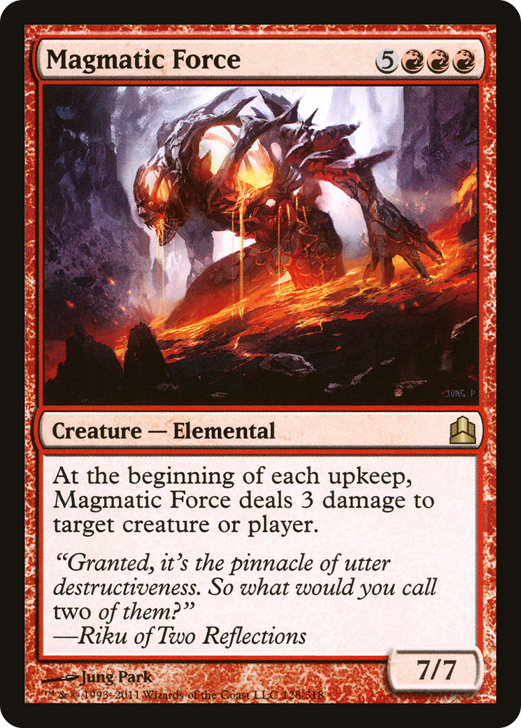 Magmatic Force (CMD-128)  - Commander 2011
