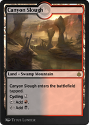 Canyon Slough (AKR-284)  - Amonkhet Remastered