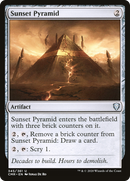 Sunset Pyramid (CMR-345)  - Commander Legends