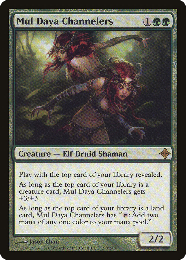 Mul Daya Channelers (ROE-198)  Foil - Rise of the Eldrazi