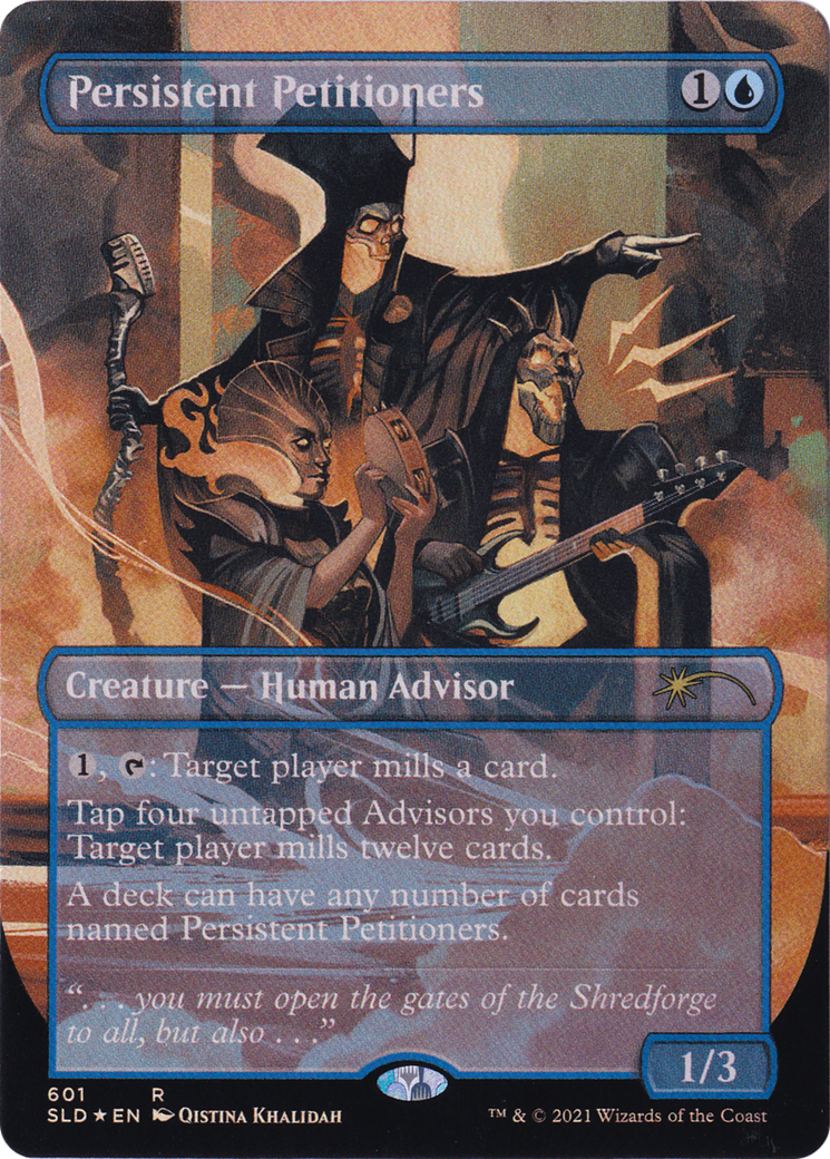 Persistent Petitioners (601) (SLD-601)  Foil - Secret Lair Drop (Borderless)