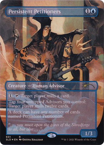 Persistent Petitioners (601) (SLD-601)  Foil - Secret Lair Drop (Borderless)