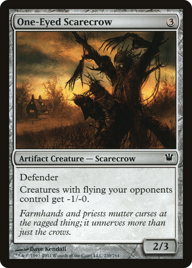 One-Eyed Scarecrow (ISD-230)  Foil - Innistrad