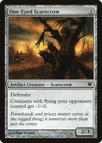 One-Eyed Scarecrow (ISD-230)  Foil - Innistrad