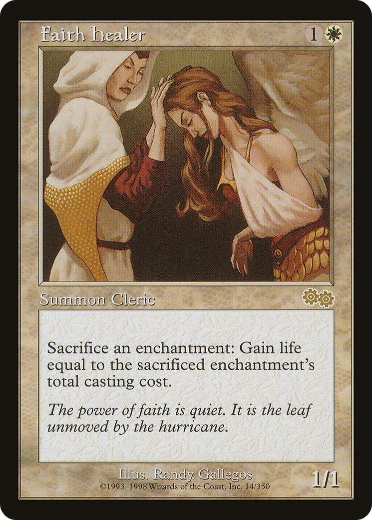Faith Healer (USG-014)  - Urza's Saga