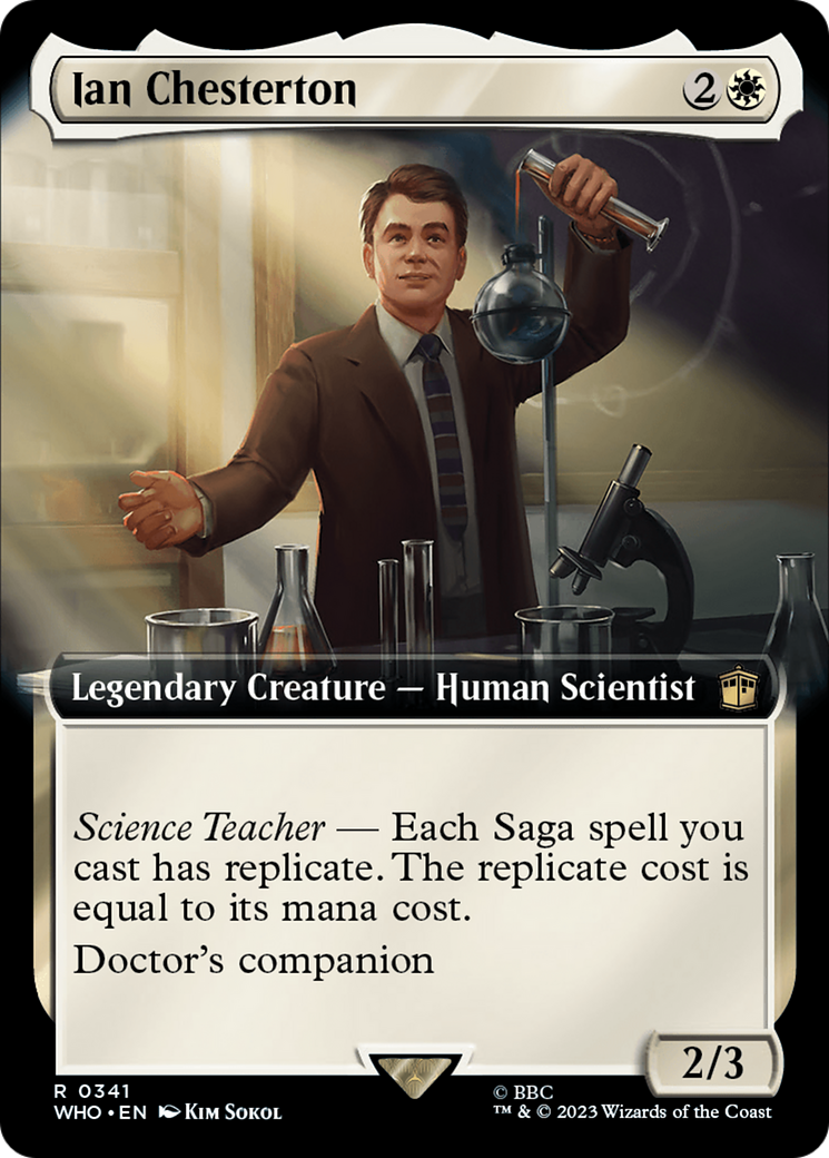 Ian Chesterton (Extended Art) (WHO-341)  - Doctor Who: (Extended Art)